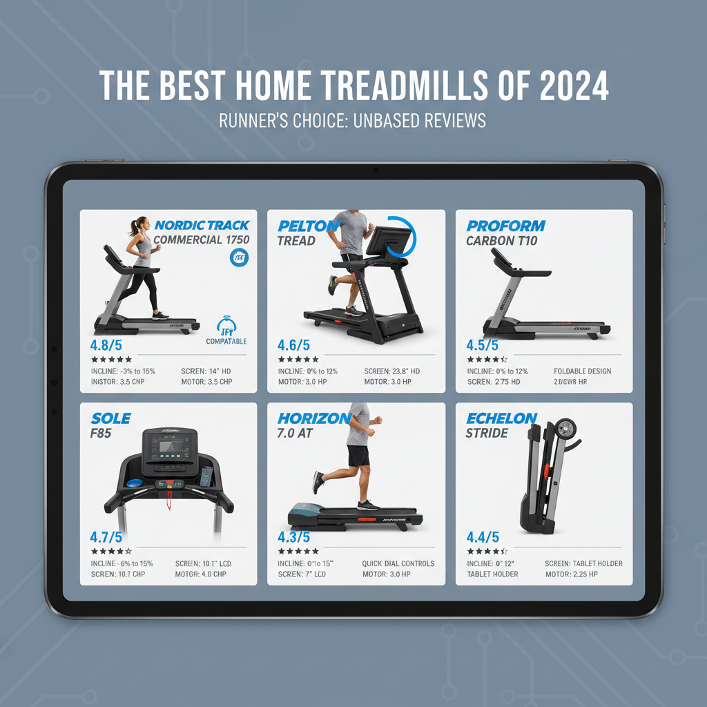 Display image of Treadmill Reviews by Brand