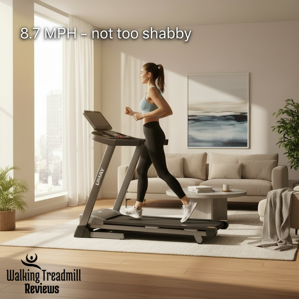 UMAY Portable Treadmill for home use