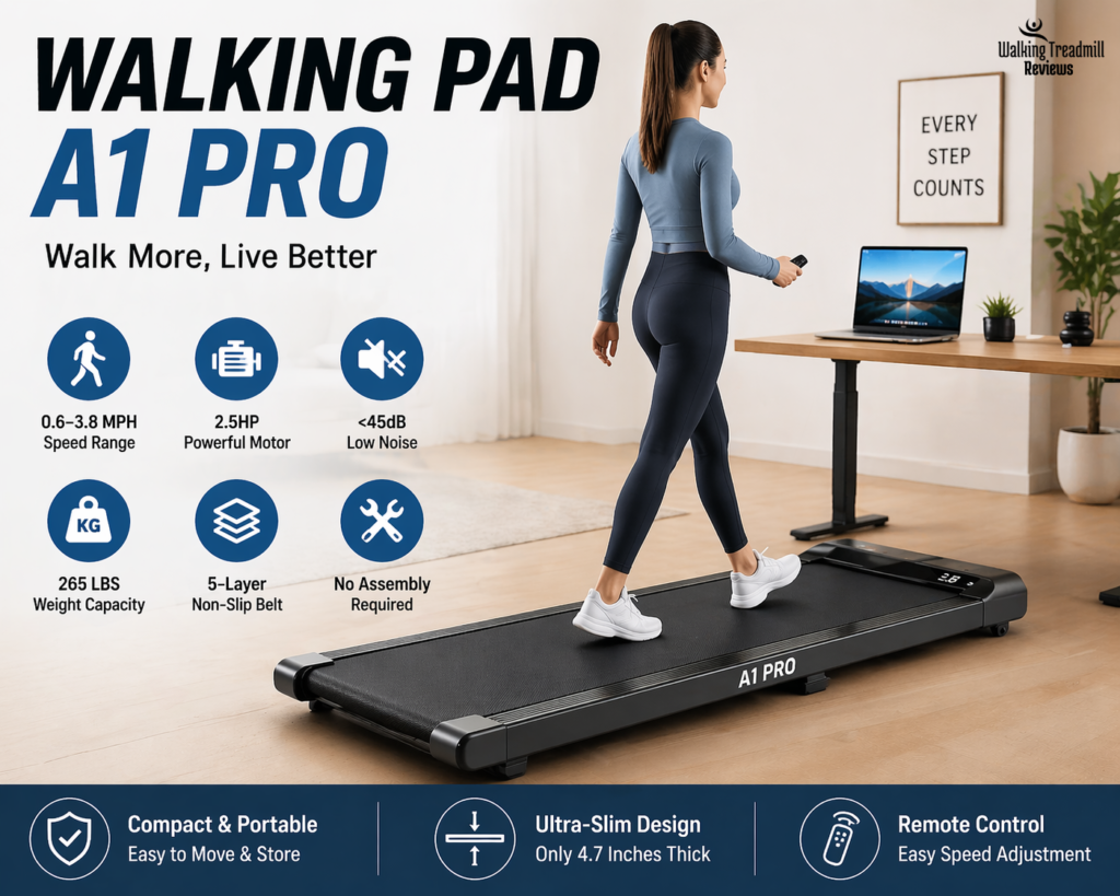 WalkingPad A1 Pro Review