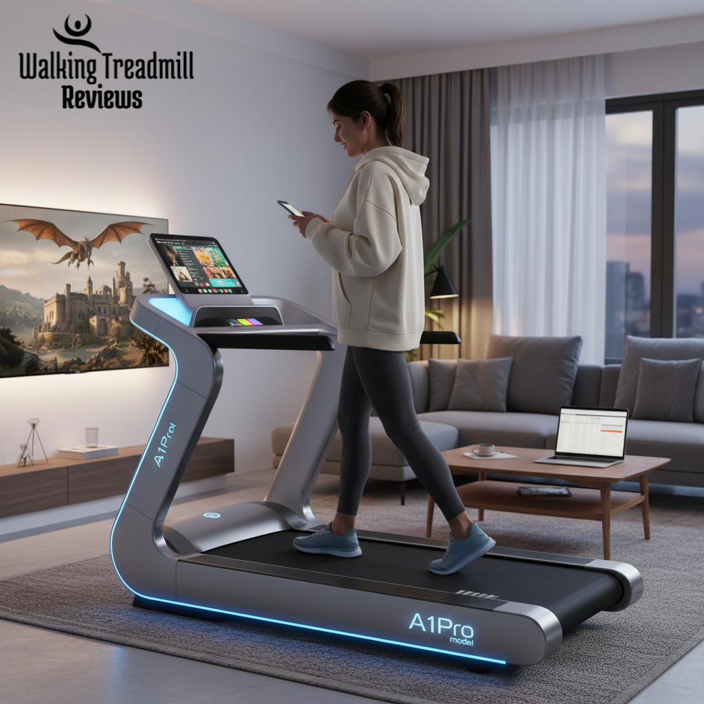 Design and use of WalkingPad P1 Foldable Treadmill