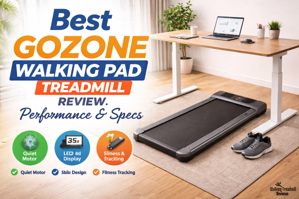 Gozone Walking Pad Treadmill review