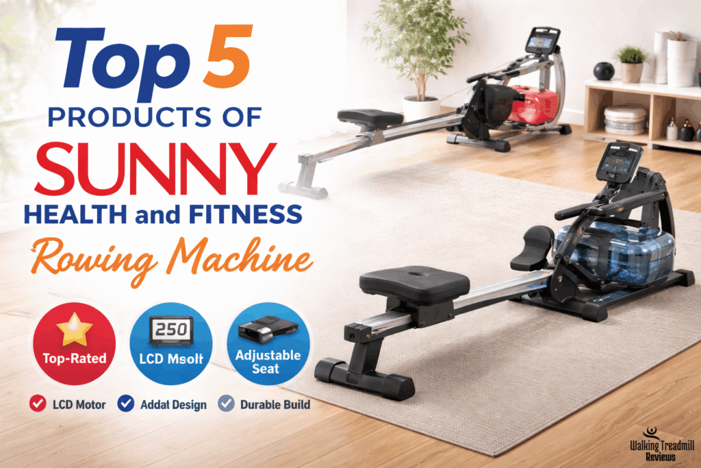 Sunny Health and Fitness Rowing Machine Review