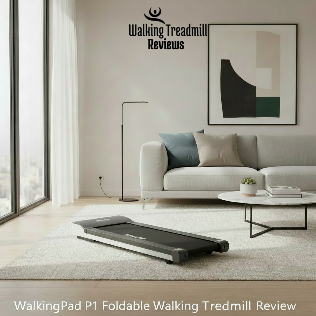 Feature image of WalkingPad P1 Foldable Walking Treadmill Review