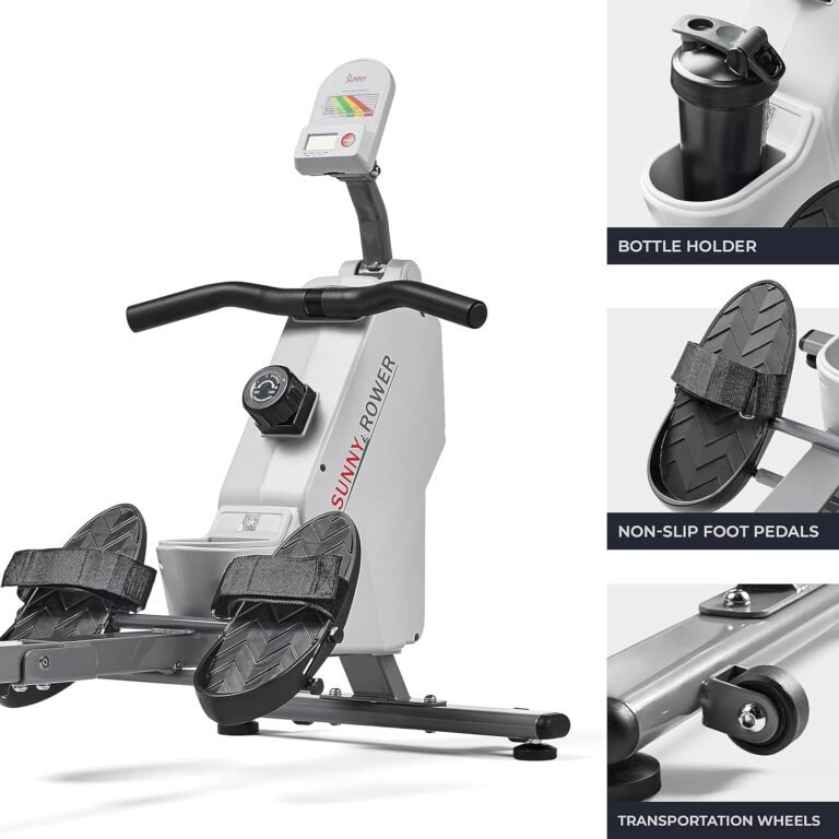 Sunny Health and Fitness Rowing Machine review