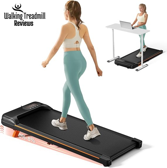 Under Desk Treadmill with Incline for Home