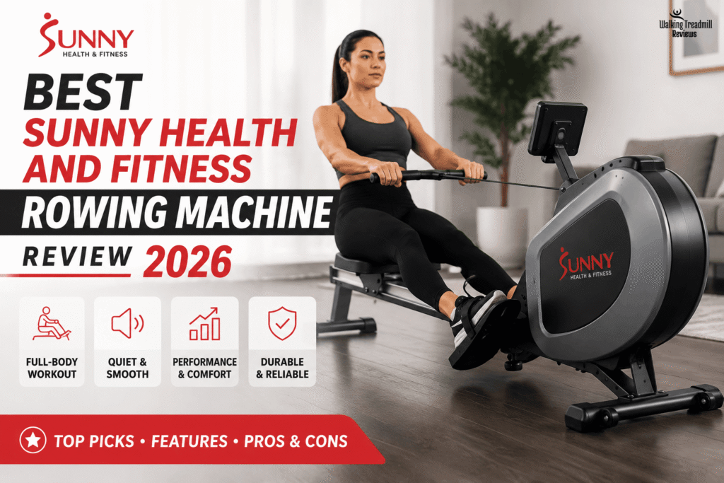 Sunny Health and Fitness Rowing Machine Review