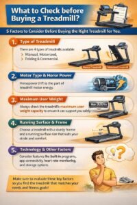 infographic of folding treadmill
