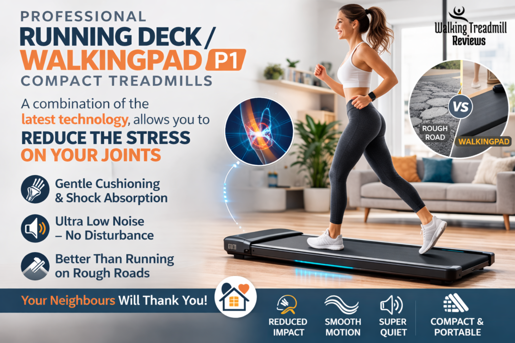 Professional Running Deck/WalkingPad P1 Classic Walking Treadmill