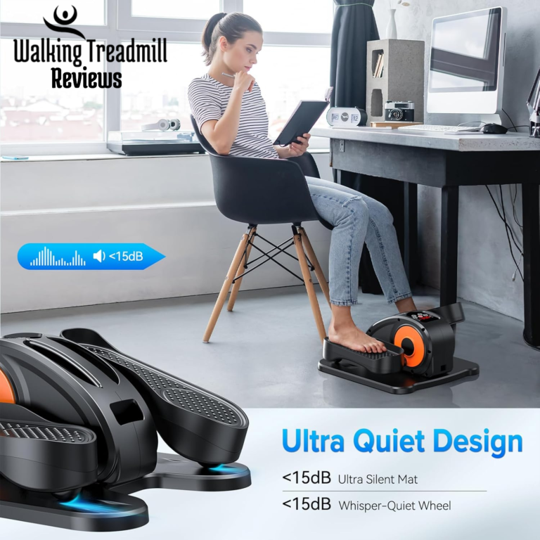 Quiet & Portable Under Desk Elliptical Machine/life fitness eliptical machine