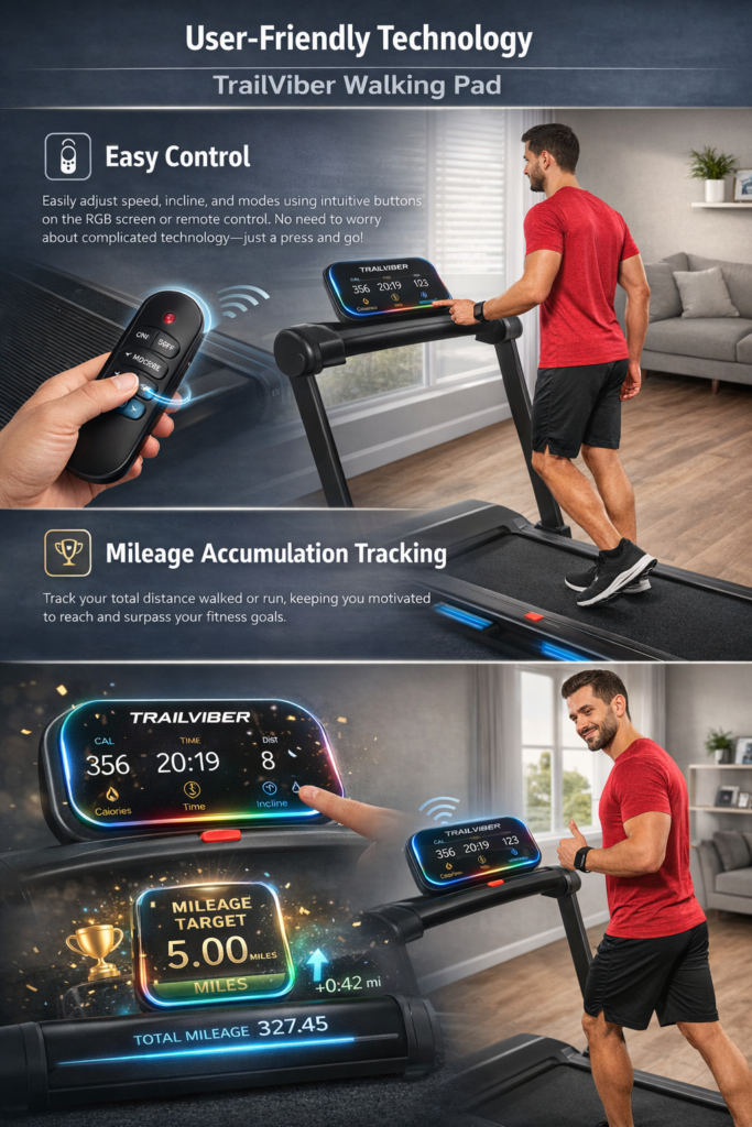 User-Friendly Technology/ TrailViber Walking Pad