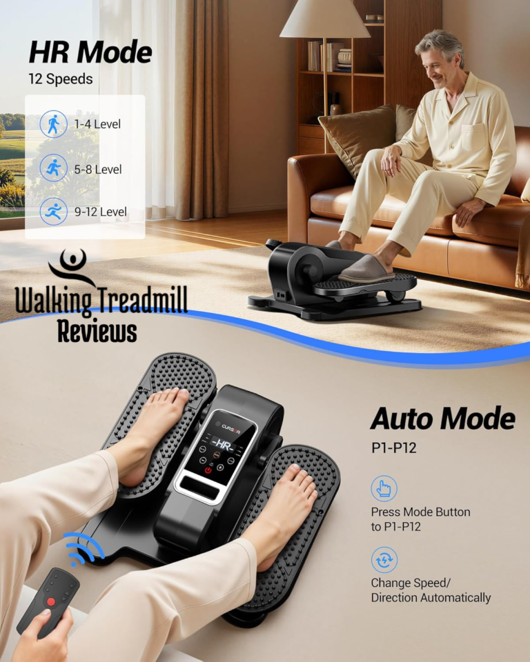 CURSOR FITNESS Under Desk Elliptical Machine/Life fitness Eliptical machine