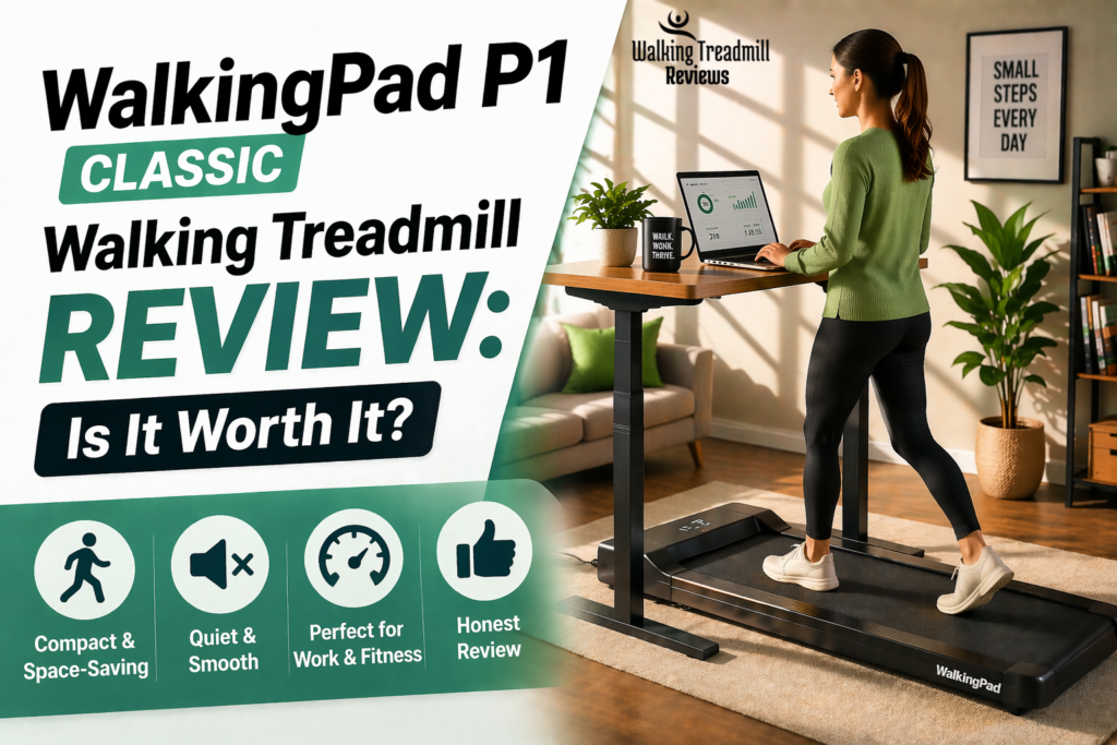 WalkingPad P1 Classic Walking Treadmill Review