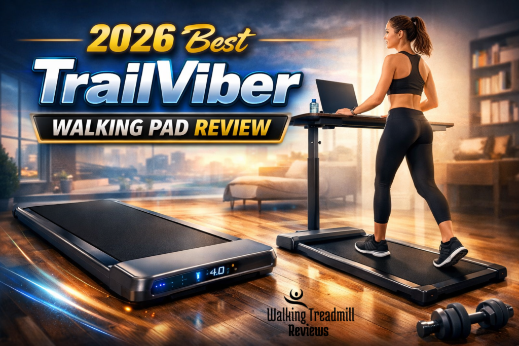 feature image of TrailViber Walking Pad Review