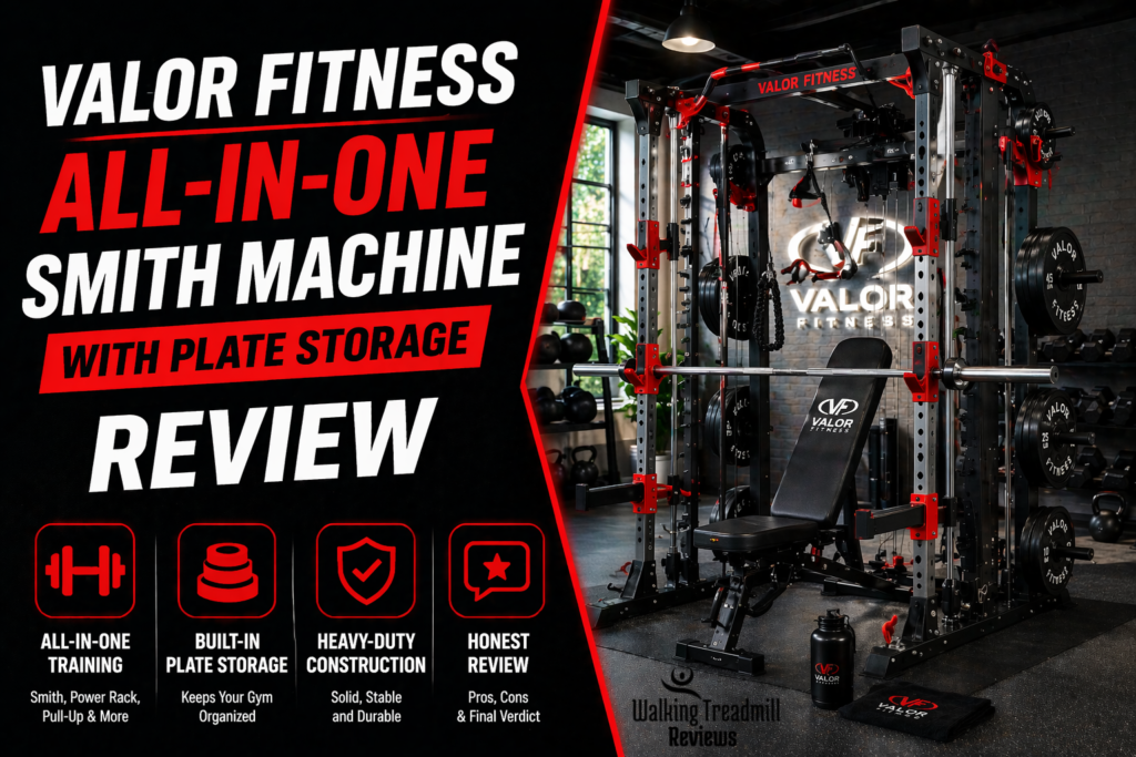 Valor Fitness All-in-One Smith Machine with Plate Storage Review