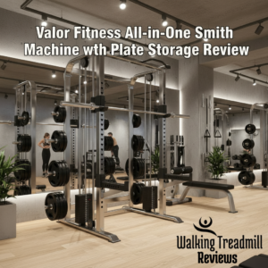 feature image of Valor Fitness All-in-One Smith Machine with Plate Storage Review