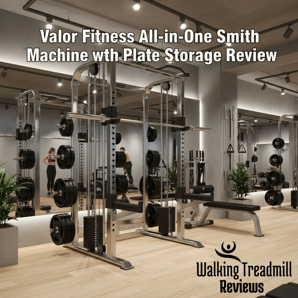 feature image of Valor Fitness All-in-One Smith Machine with Plate Storage Review