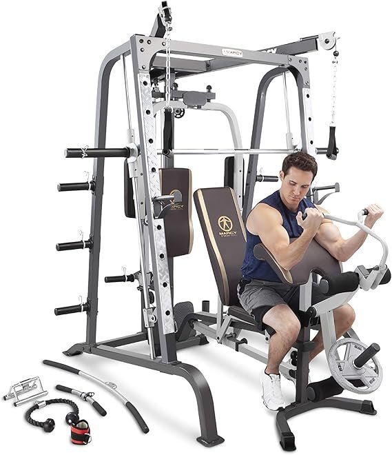 logo image/"Valor Fitness All-in-One Smith Machine