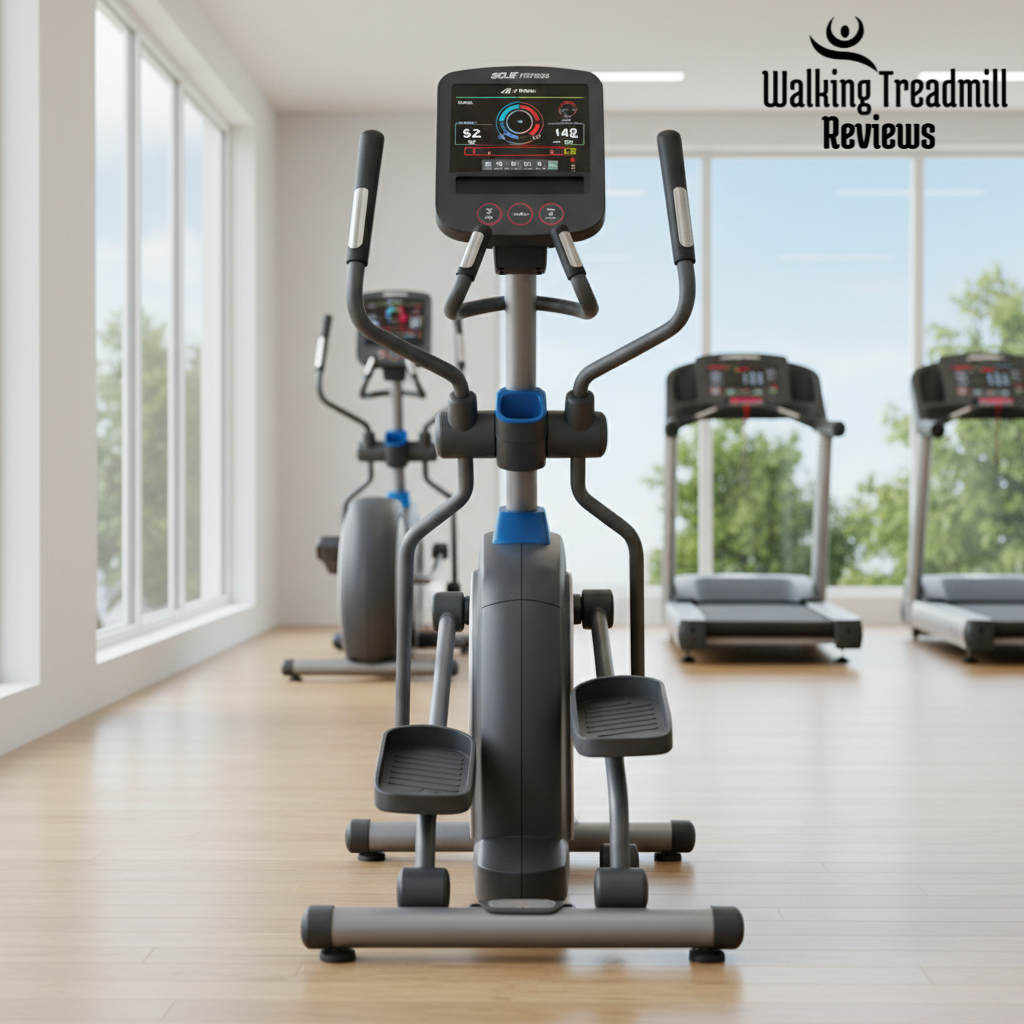 display image of sole fitness e95 elliptical machine