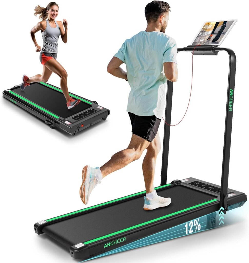 ANCHEER Under Desk Foldable 3.5HP Treadmills