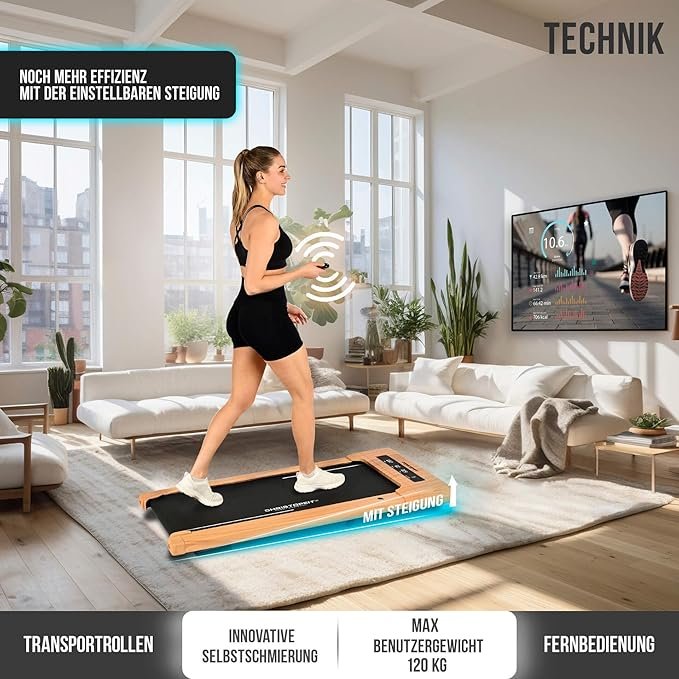 Christopeit Sport Laufband Walking Pad 4.2