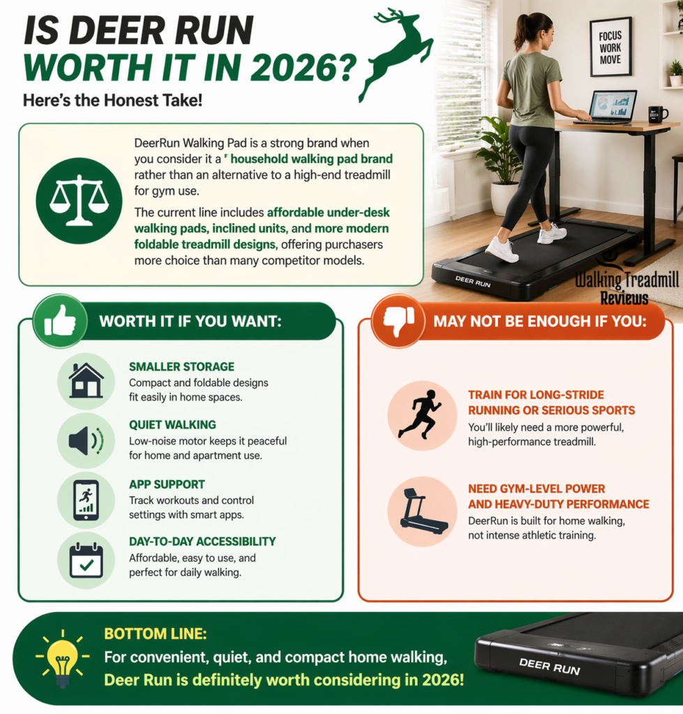 Deer Run Treadmill Walking Pad