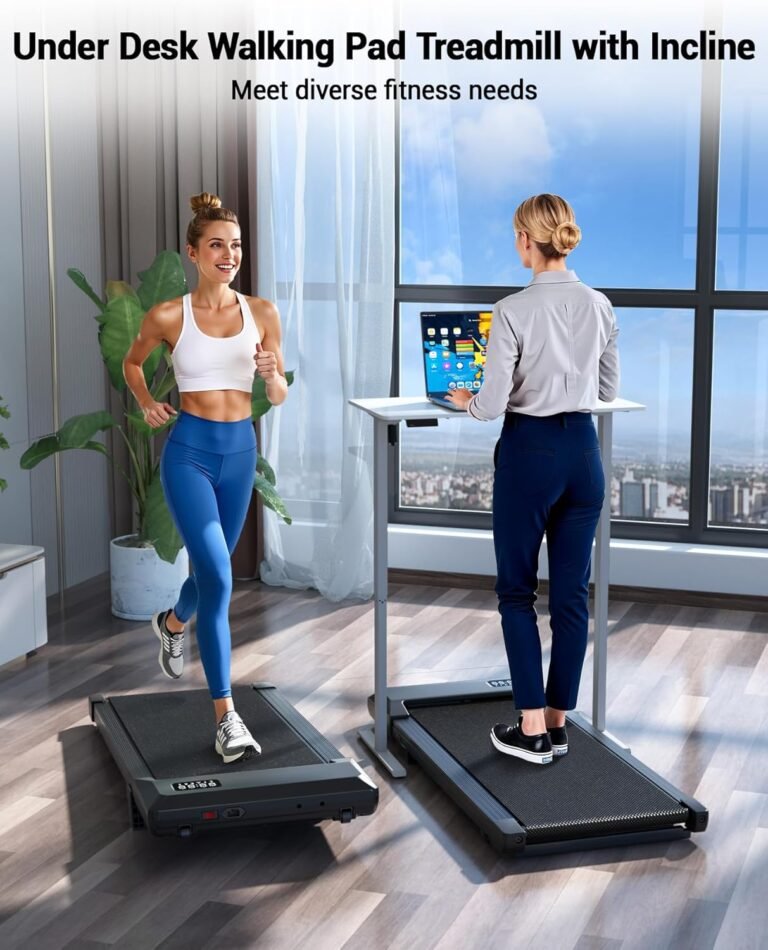 DeerRun Walking Pad with Incline