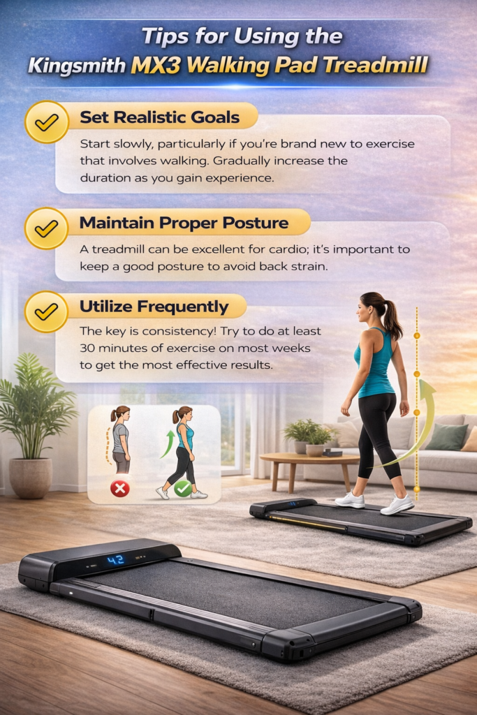 Kingsmith MX3 Walking Pad Treadmill