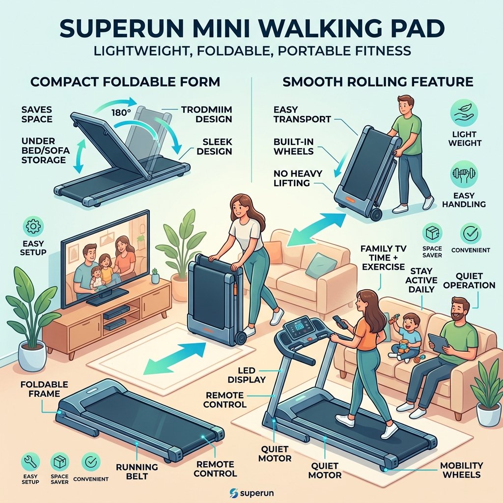 Superun Mini Walking Pad