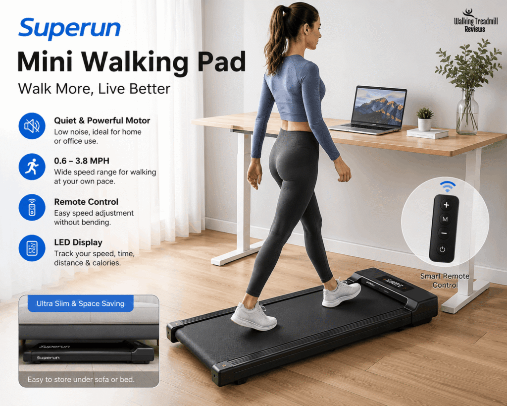 Superun Mini Walking Pad Review