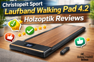 Christopeit Sport Laufband Walking Pad 4.2 Holzoptik Reviews