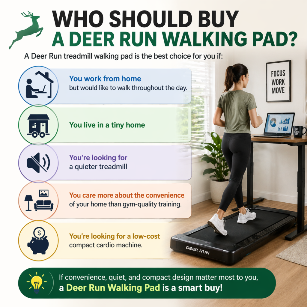 Deer Run Treadmill Walking Pad