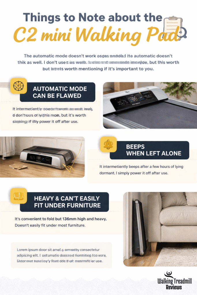 Walking Pad C2 Mini Review