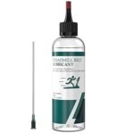 Treadmill Belt Lubricant, 100% Silicone Treadmill Lube High-Temperature Resistant Stable Lubricant, with Application Tubes and Precision Screw Caps 500cs, 4.2 Ounce