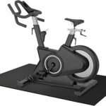 Fitvids Treadmill Mat 1/4" Thick Non-Slip Gym Mats Floor Protection Pad Compatible for Treadmills,Elliptical,Exercise Bikes,Stationary Cycles and Accessories