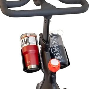Extra Large Bottle Holders for Peloton Bike for Original Peloton Bike - All Metal Design - Fits YETI + Nalgene + Hydro Flask Accessory for Peloton (Original Peloton Bike and Cross Training Bike)