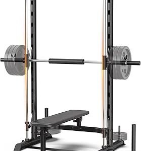 SincMill Squat Rack for Home Gym Bench Press bar Weight Bench Set for Home Gym Power Rack Machines S1000