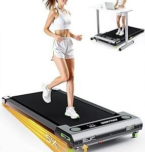 Walking Pad with Incline, Akluer Incline Treadmills for Home, 2.5 HP Under Desk Treadmill Small with Remote Control, Walking Pad Small Treadmill with LED Display