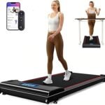 NeoSilent Walking Pad Under Desk Treadmill for Home with BLDC Core and Extra-Large Belt, App and Remote Control,Compact and Portable for Small Space
