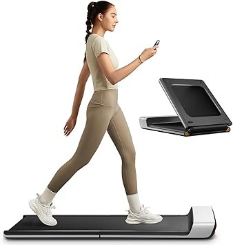 WALKINGPAD Foldable Walking Pad for Home Office, Under Desk Treadmill with Adaptive Speed Control, Compact Design for Small Spaces, No Assembly Needed