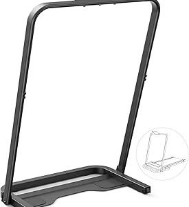 UREVO Walking Pad Handle Bar Only, Universal Compatible for Walking Pads 23.6'' Wide, Transform WalkingPad Into a Treadmill in Seconds, Easy Moving with Wheels, Quick Assembly, Sturdy Design