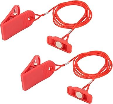 2PCS Treadmill Magnet Safety Key, Treadmill Key Replacement, Treadmill Safety Key Replacement