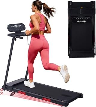 Walking Pad Treadmill with Handle Bar and Incline, 0.6-7.6MPH Electric Under Desk Treadmill for Home Small, 350LBS Mini Small Treadmills with Handles, 3.0HP Portable Treadmills for Home Exercising