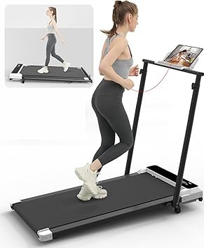 3-in-1 Walking Pad with Incline,2.5 HP Under Desk Treadmill for Home Office,265 LBS Compact Walking Treadmill with LED Display,No Assembly