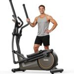 Niceday Elliptical Exercise Machine, Elliptcal Machine for Home, 15.5IN&16IN&20IN Stride Elliptical Machine, 500LBS Loading Capacity, Elliptcal Training Machine with 16 Level Resistance