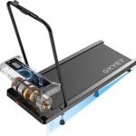 Walking Treadmill Pad with 8% Incline for Home, Under Desk Treadmill for Home Office, 2.5HP Quiet Portable Walking Mat, 265 lbs Capacity, Compact Treadmill for Small Spaces with 15" x 35.4" Belt