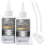 DecorRom Silicone Treadmill Lubricant - 7oz Treadmill Lube with Application Tubes, 100% Silicone Oil for Most Treadmill Lubrication - High Temperature Resistant, Non-Toxic Odorless Treadmill Oil