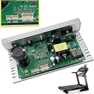 MC1648DLS-JST 406077 Treadmill Control Board ﻿Motor Controller Board 110V 10-Pin Motherboard Fits For NordicTrack FreeMotion Proform Treadmill Replaces MC1648DLS ZE0824,White Sockets 50W Rev A version