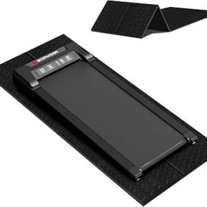 Stepwaver Walking Pad Mat for Carpet, Treamill Mat for Hardwood Floors, High Density, 0.2" Thickness, Folable, Floor Protection Mats for Bike, Elliptical, Treadmill
