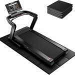 Treadmill Mat – 79" x 39", Non-Slip Walking Pad Mat for Carpet Floors & Hardwood, Shock Absorbing Exercise Mat & Under Treadmill Mat for Floor Protection in Home Gym