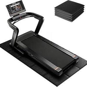 Treadmill Mat – 79" x 39", Non-Slip Walking Pad Mat for Carpet Floors & Hardwood, Shock Absorbing Exercise Mat & Under Treadmill Mat for Floor Protection in Home Gym